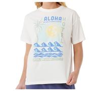 Rip Curl - Women's Aloha Hotel Relaxed Tee - T-shirt size S, white