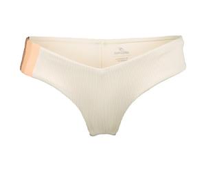 Rip Curl - Women's Block Party Hi Leg Skimpy - Bikini bottom size XL, white