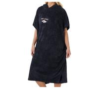 RIP CURL 2026 Womens Classic Surf Hooded Poncho Towel - Black/Off White