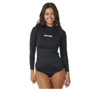 Rip Curl Classic Surf Upf Long Sleeve Rash Guard Black M Woman
