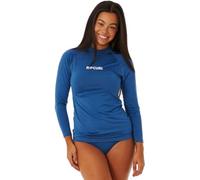 Rip Curl Women's Classic Surf UPF 50 Long Sleeve Rashguard, Vintage Navy, XS