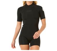 Rip Curl D/patrol 22l Eco 2 Mm Woman Short Sleeve Back Zip Shorty Black 6 Woman