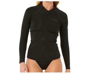 Rip Curl - Women's Dawn Patrol L/S Jacket - Wet suit size 14, black