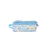 Rip Curl Women's Double Compartment School Pencil Case, Blissful Blue, Medium