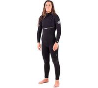 RIP CURL Womens E-Bomb 4/32mm Ltd Edition E7 Zip Free Wetsuit - Black - Easy Stretch Lightweight Flash Lining