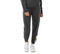 RIP CURL Womens Elasticated Waist Sweatpants Joggers - Washed Black - M