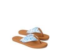 Rip Curl Women's Freedom Bloom Plush Flip Flop Sandals, Sky Blue, 5.5 UK