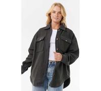 Rip Curl - Women's High Tide Fleece Shacket - Fleece jacket size M, black