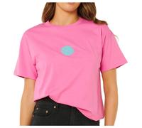 Rip Curl Icons Of Surf Relaxed Short Sleeve T-shirt Pink L Woman