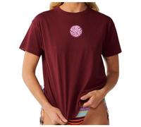 Rip Curl - Women's Icons Of Surf Relaxed Tee - T-shirt size M, red