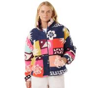 Rip Curl Womens Keepsakes Print Storm Polar Half Zip Fleece - Multico - M