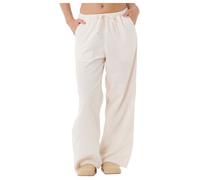 Rip Curl - Women's Keepsakes Washed Cord Pant - Casual trousers size XS, sand/white