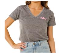Rip Curl Layday Standard Short Sleeve T-shirt Grey S Woman