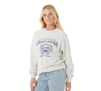 Rip Curl Women's Long Sleeve, Relaxed Fit Crewneck Casual Pullover Crew Sweatshirt, Sports Marle Surf Dept, L