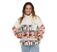 Rip Curl Womens Oceanic Crew Neck Full Zip Fleece