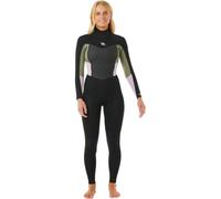 RIP CURL Womens Omega GBS 3/2mm Back Zip Wetsuit - Khaki