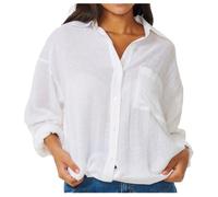 Rip Curl - Women's Premium Surf Holiday Shirt - Blouse size M, white