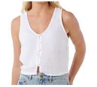 Rip Curl Premium Surf Sleeveless T-shirt White XL Woman