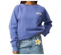 Rip Curl - Women's Surf Puff Raglan Relaxed Crew - Jumper size XL, blue