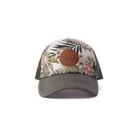 Rip Curl Women's Trucker, Baseball Hat, Lightweight and Breathable Mesh with Adjustable Snapback and Curved Brim for Sun Protection Cap, Olive Exc, One Size