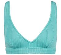 Rip Curl Vibe Surf Multi Fit V Neck Bikini Top Blue M Woman