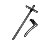 Rip Fence and Depth Guide, Compatible with BSS610 BSS611 Circular Saws, 2pcs Metal Replacement Parts 164095-8 345658-1