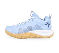 RIP-IT Women’s Future Court Volleyball Shoes, VERT Certified, Go Half Size Up, Carolina Blue/White, 8.5 UK