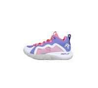 RIP-IT Women’s Future Court Volleyball Shoes, VERT Certified, Go Half Size Up, White/Purple/Pink, 5.5 UK