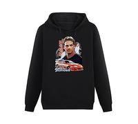 RIP Paul Walker Hoodie Black Unisex Men's Graphic Sweatshirt XXL