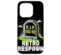 RIP Respawn Pop Culture Retro Video Game Case for iPhone 15 Pro