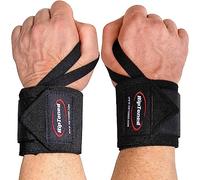 Rip Toned Wrist Wraps for Weightlifting (USPA Approved) 18" Professional Quality Straps with Ergonomic Thumb Loops - Lifting Wrist Support Braces for Powerlifting, Bodybuilding, Strength Training