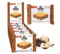 Rip Van Chocolate Hazelnut Wafer Cookies - Keto Snacks - Non-GMO Snack - Healthy Snacks - Low Carb & Low Sugar (2g) - Low Calorie Snack - Vegan - 16 Count