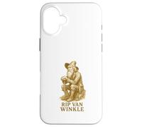 Rip Van Winkle Classic American Legend of Time and Dreams Case for iPhone 16 Plus