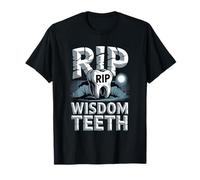 RIP Wisdom Teeth Funny Oral Surgery Humor T-Shirt