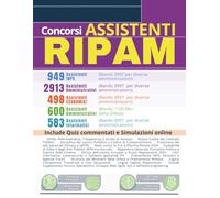 RIPAM 3997 | Manuale 2913 Assistenti Amministrativi • 949 INPS • 498 Assistenti Economici • 583 Assistenti Informatici • 600 Ministero della Difesa (Bando 1100). Quiz e Simulazioni 2026