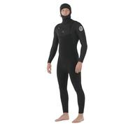 Rip Curl Dawn Patrol 5/4 Mm Long Sleeve Chest Zip Hooded Neoprene Suit Black XL Men