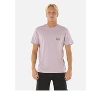 Ripcurl Men's Rip Curl Mens Surf Paradise Badge Update Short Sleeve T-Shirt - Purple