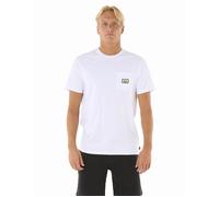 RIP CURL Surf Paradise Badge Update Short Sleeve T-Shirt XL White