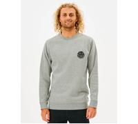 Rip Curl Wetsuit Icon Crew Sweatshirt Grey M Man