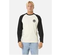 Ripcurl Men's Rip Curl Mens Wetsuit Long Sleeve T-Shirt - Cream