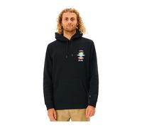 Rip Curl Search Icon Hoodie Black M Men