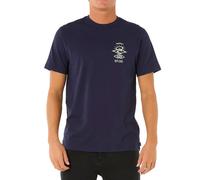 Search Icon T-Shirt in Navy & Grey