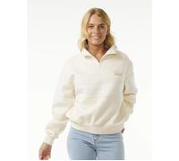 Rip Curl - Women's Fortaleza Half Zip Fleece - Fleece jumper size XL, sand/white