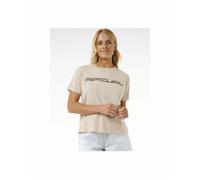 Ripcurl Women's Rip Curl Womens Icons Of Surf T-Shirt - Cream - Size: 10/8
