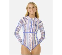 Ripcurl Women's Rip Curl Womens San Carlos UPF Long Sleeve Rash Vest - Multico - Size: 14