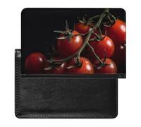 Ripe Tomatoes Passport Cover Protector Rfid Blocking Passport Holder Id Card Holder Secure Travel Wallet Organizer for Passport Tickets Credit Cards, style, One Size