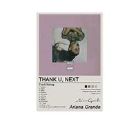 RIPEX Ariana Singer Grande Thank U, Next Music Canvas Poster Wall Art Decor Print Picture Paintings for Living Room Bedroom Decoration Unframe-style 08x12inch(20x30cm)