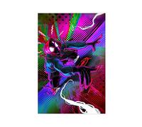 RIPEX Spider Man Into The Spider Verse Canvas Poster Wall Art Decor Print Picture Paintings for Living Room Bedroom Decoration Unframe-style 12x18inch(30x45cm)