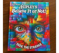 Ripley’s Believe It or Not 2026 Annual Book Seek The Strange Gift Christmas New
