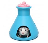 Ripleys Nest 3D Printed Science Flask Rat House, Small Animal Shelter, for Rats and Hamsters, PLA Material, Laboratory Design